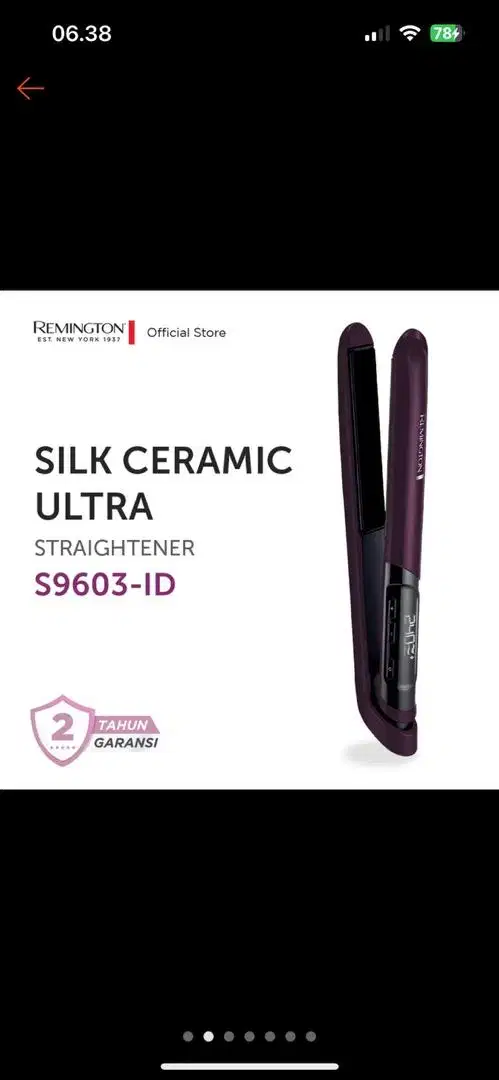 catokan remington silk ceramic ultra S9603-ID