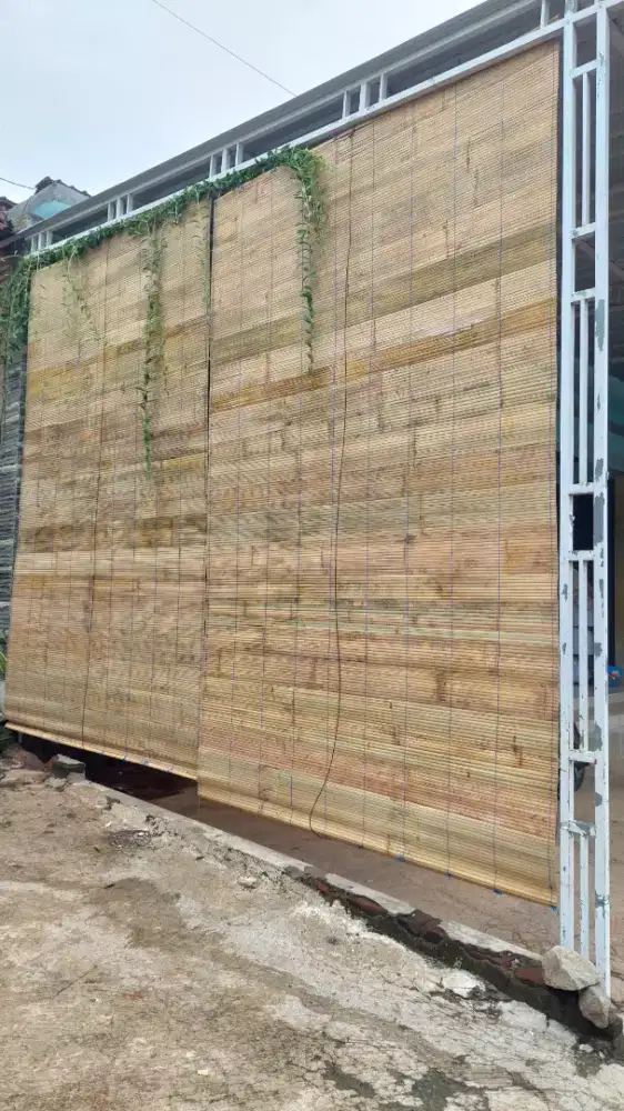 Tirai bambu murah jember
