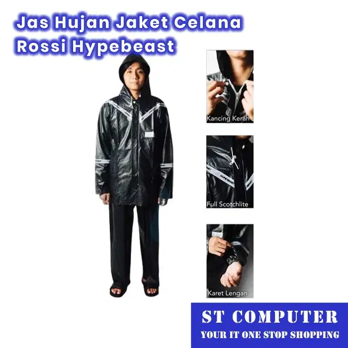 Jas Hujan Jaket Celana Rossi Hypebeast