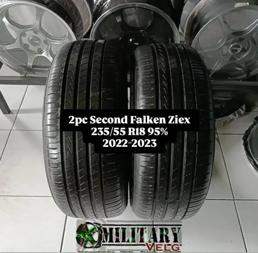 2pc Falken Ziex 235/55 R18 95% 2022-2023