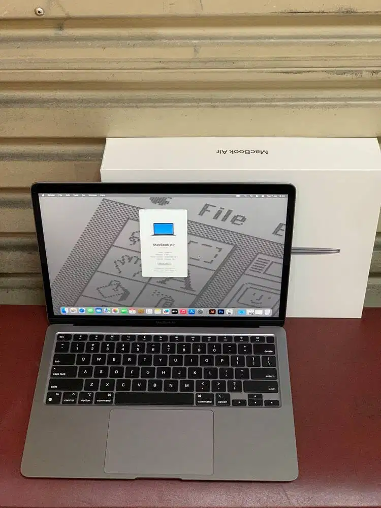 MacBook Air 13 2020 M1 8gb 256gb Ex iBox Fullset Original