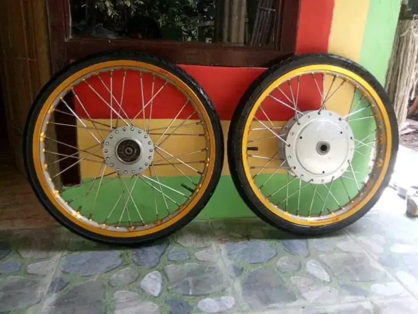 Velg Mio ukuran 17 motif jinfei minus lecet pemakaian tromol ORI