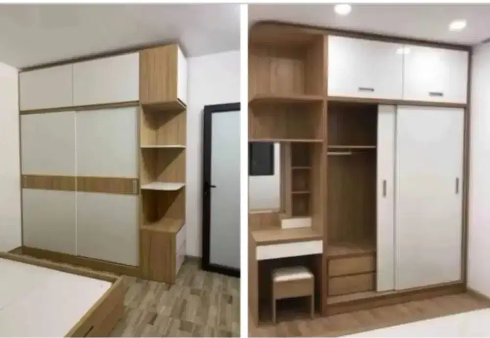 Lemari Pakaian Custom Ruangan