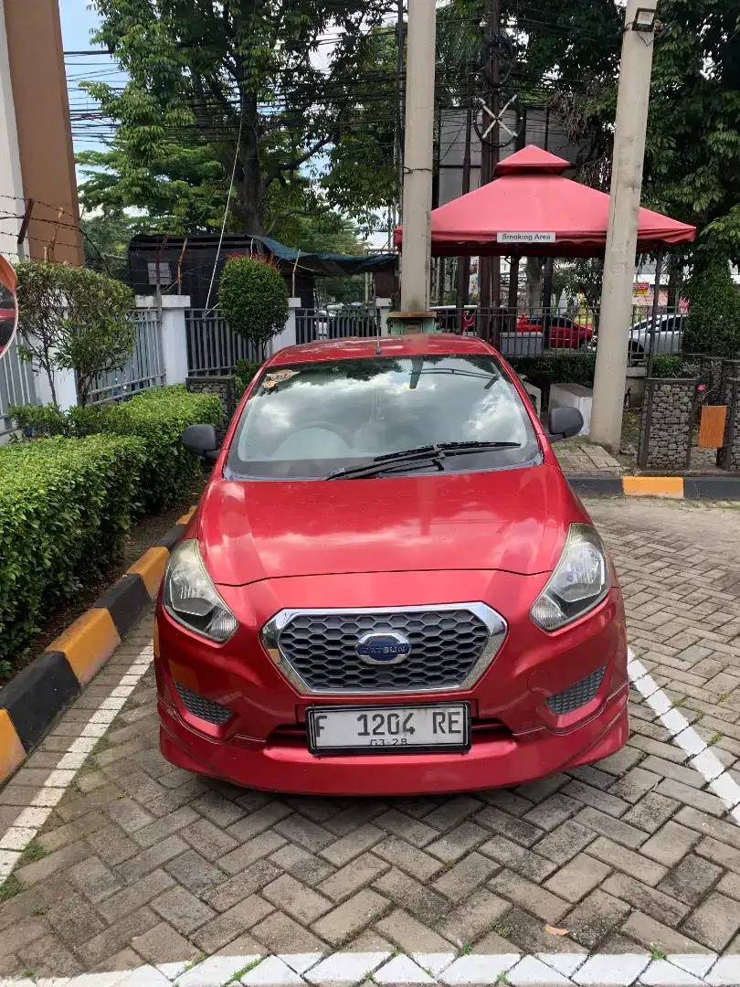 DI JUAL DATSUN GO PANCA T AKTIVE 2017 KILOMETER RENDAH