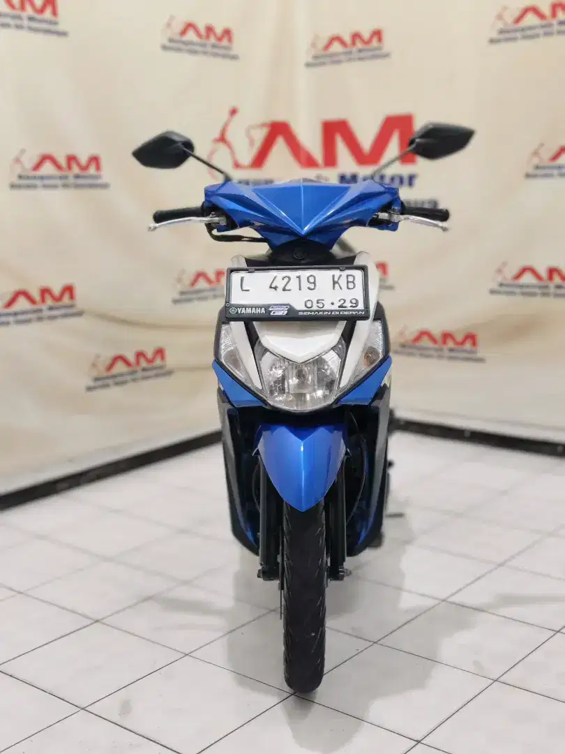 Yamaha Mio 125 Tahun 2019 biru putih