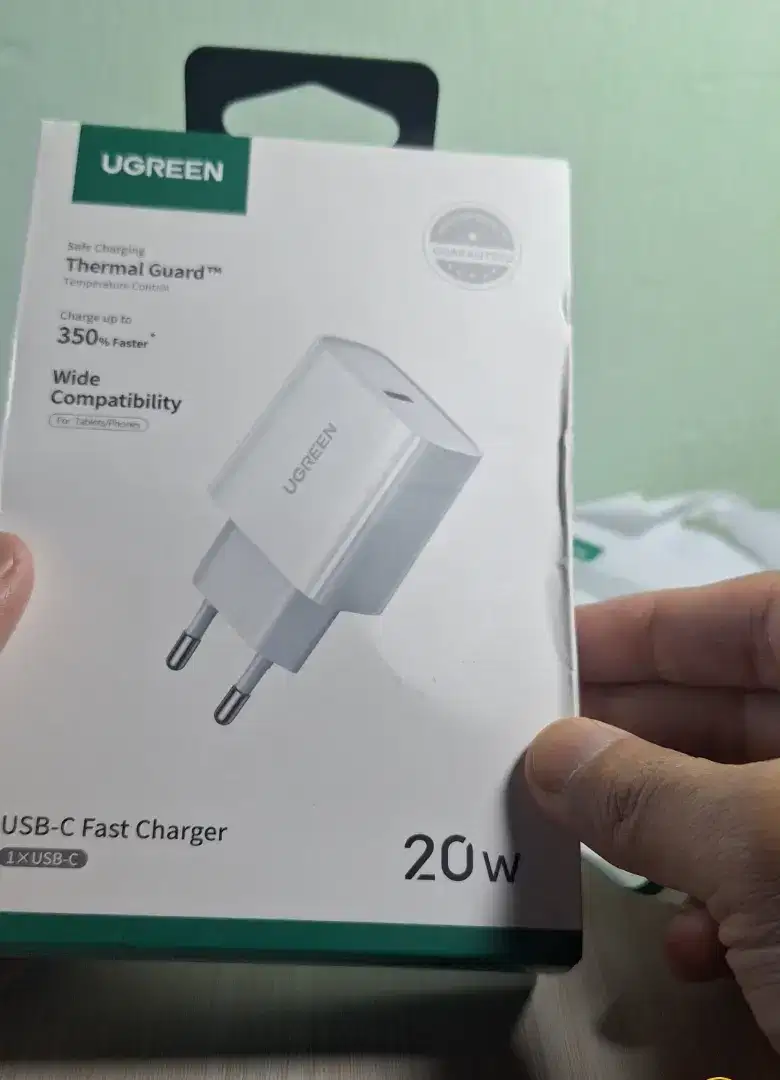 Charger UGREEN for iPhone With Kabel Type C to Lightning 20W Original