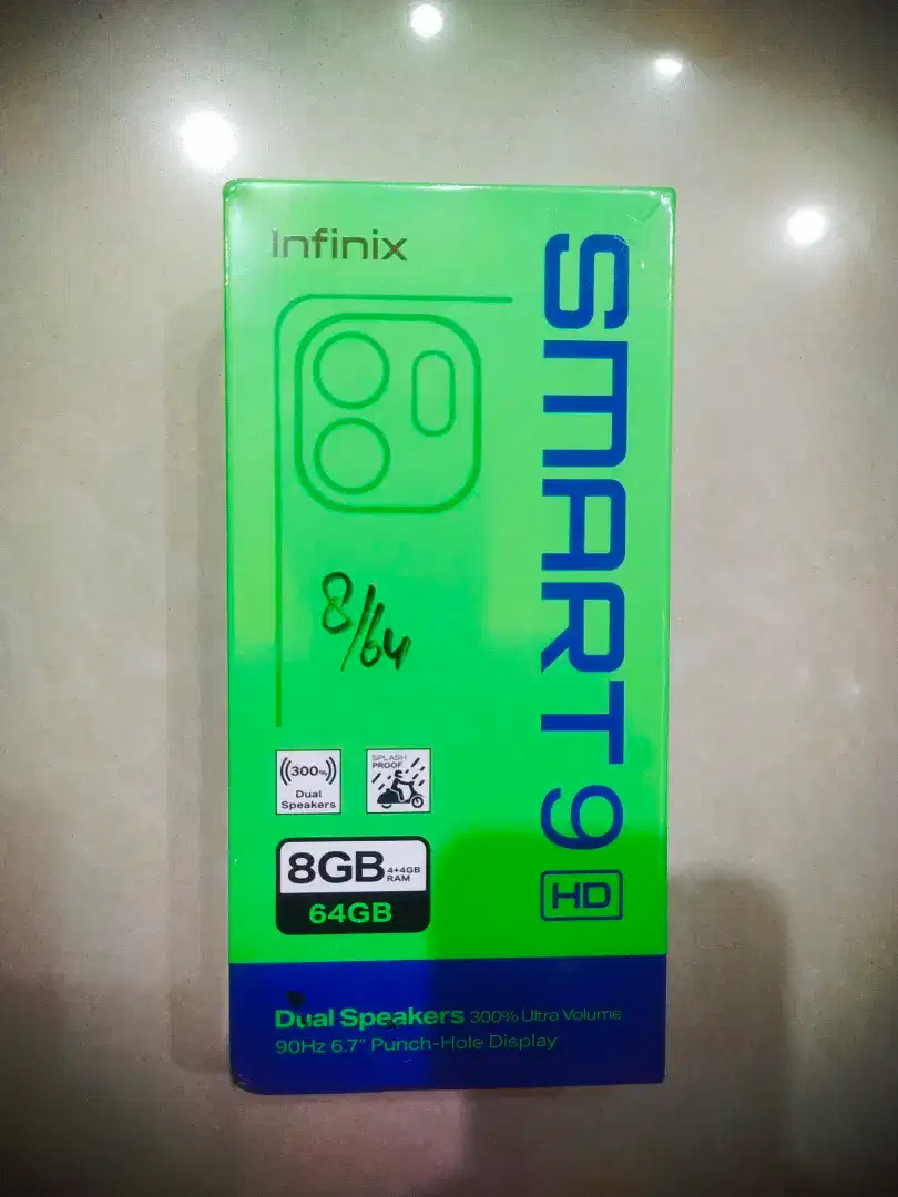 Infinix Smart 9 ram 4+4/64 Baru Garansi Resmi