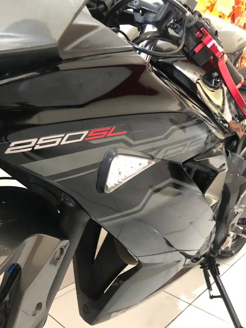 Kawasaki Ninja 250 Mono Th.2017 Hitam!!