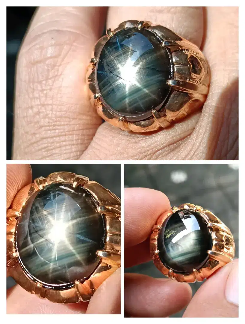 Black sapphire thailand no heat kresnadana star pelangi