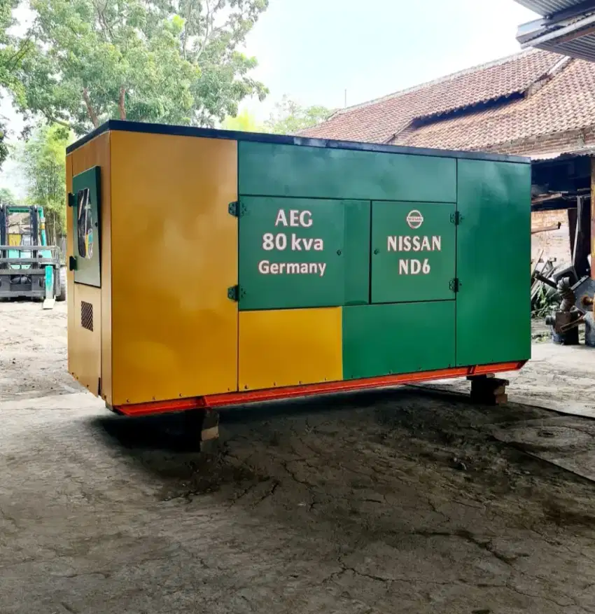 Genset 70, 80 Kva Nissan ND6