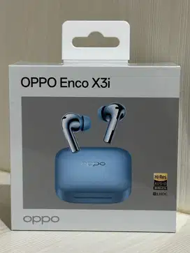 Oppo Enco X3i Electric Blue fullset ori new segel garansi resmi Indo