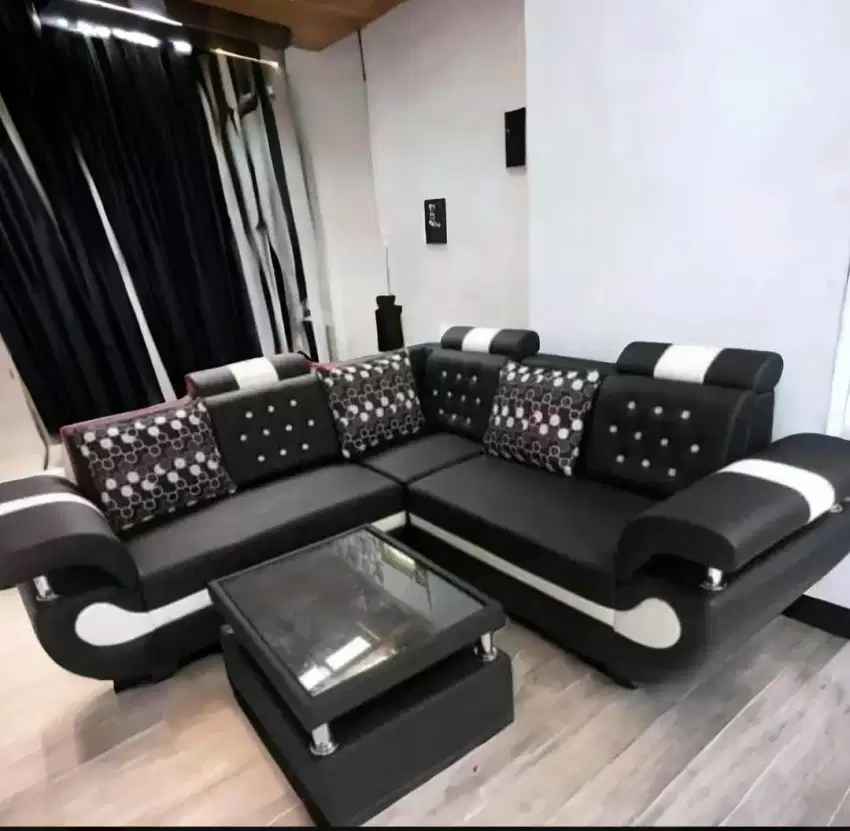 Sofa minimalis L shape