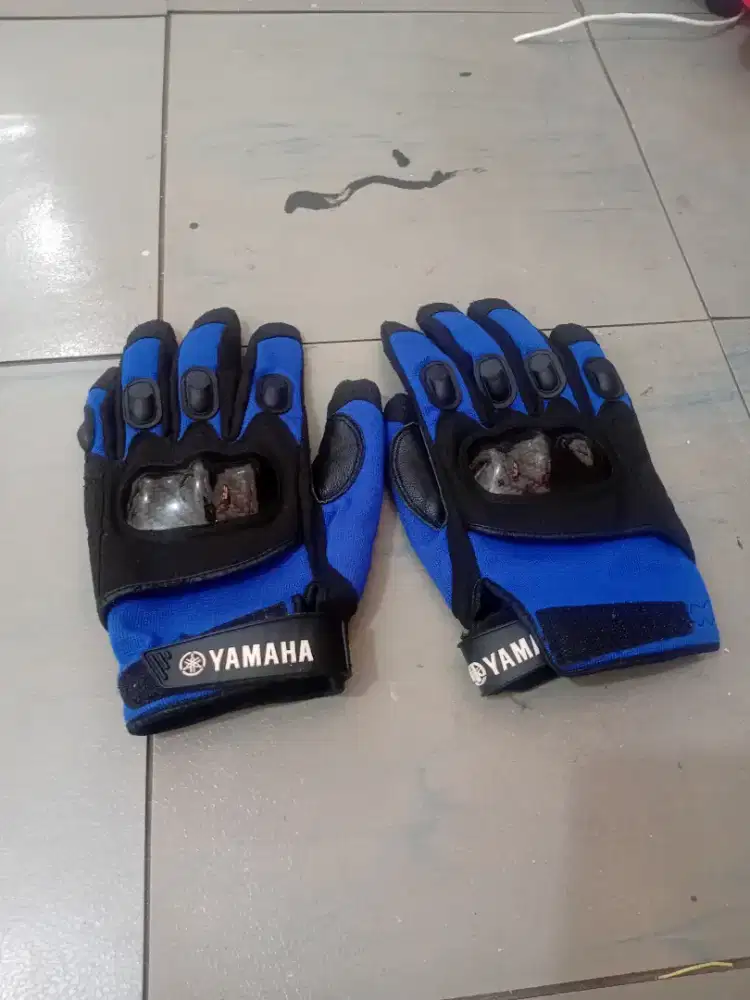 Dijual sarung tangan yamaha ori size xl