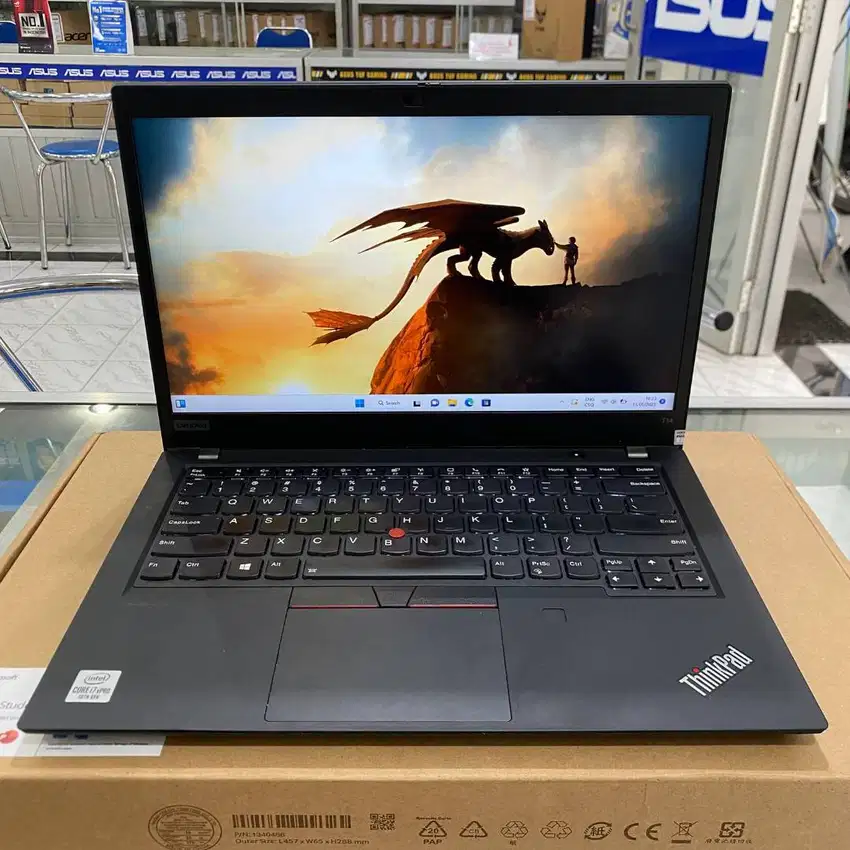 Lenovo Thinkpad T14 Core i7-10610U 16GB 256GB 14FHD Windows 11 (2nd)