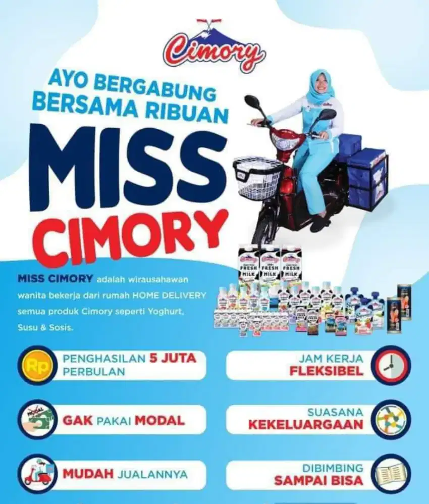 lowongan pekerjaan Miss cimory