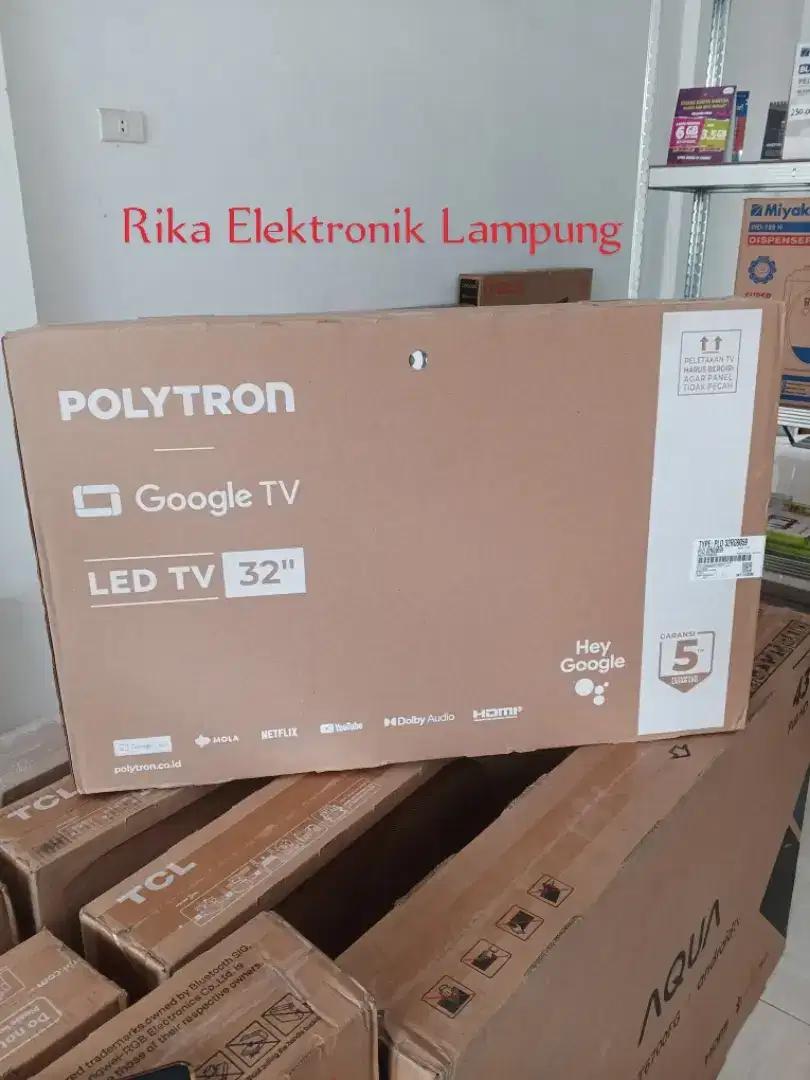 Tv Polytron 32 inch android google Tv