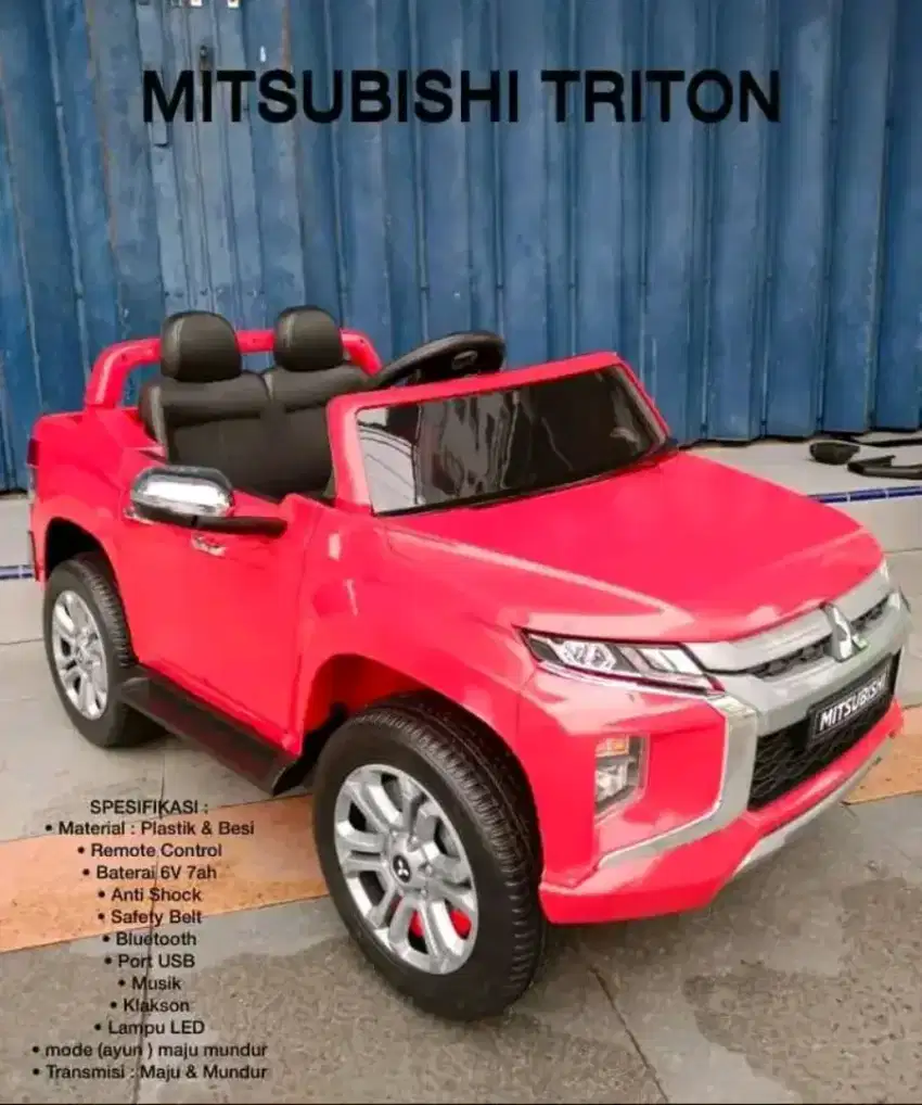 Promo Mobil Aki Mitsubishi Triton sudah batrei 12v,2wd, bergaransi