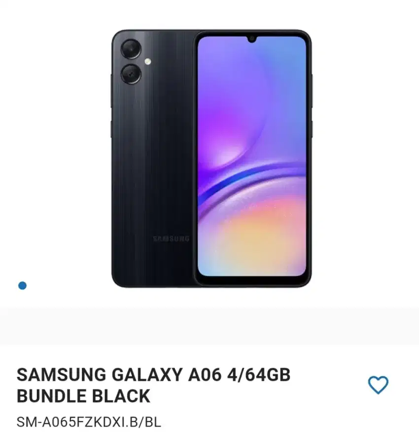 SAMSUNG GALAXY A06 4/64GB