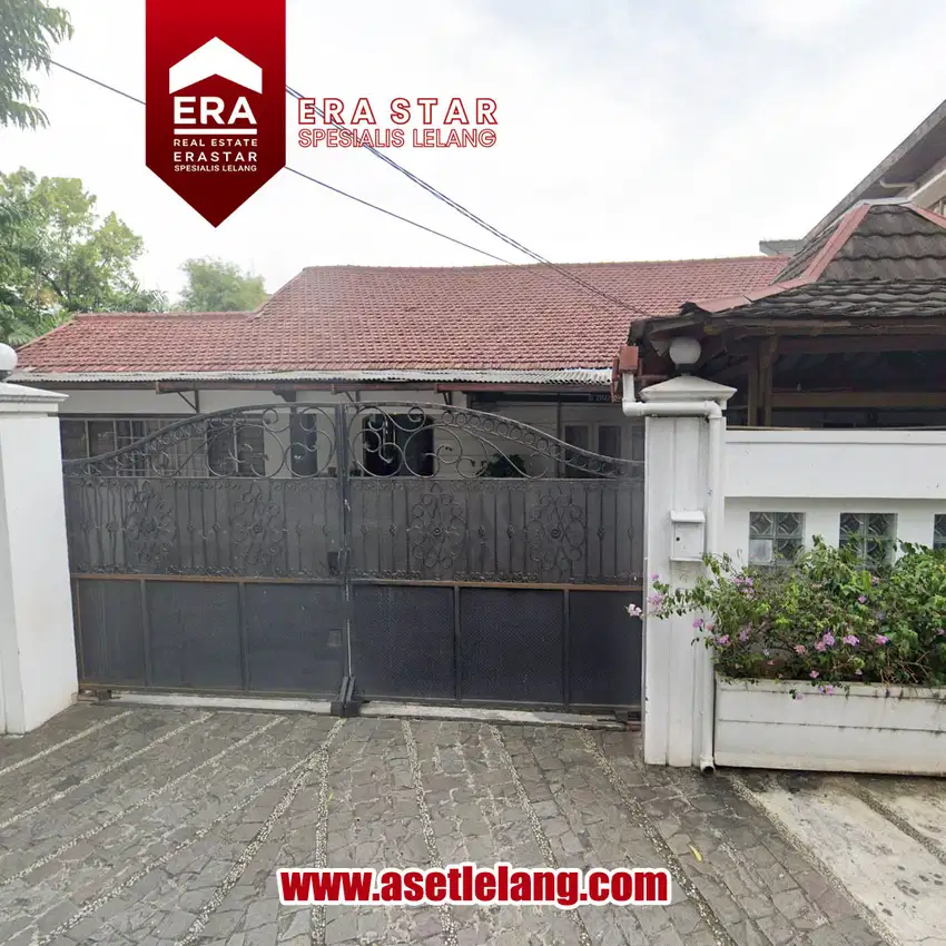 Lelang Rumah Hoek Jalan Laksana, Kebayoran Baru, Jakarta Selatan