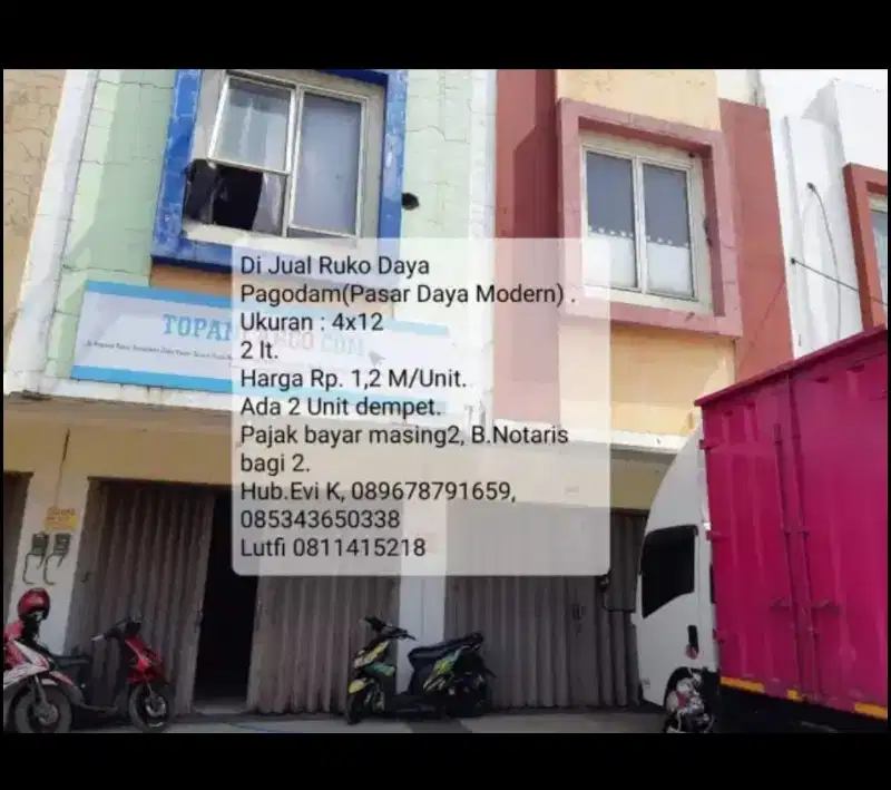 DIJUAL RUKO PAGODAM