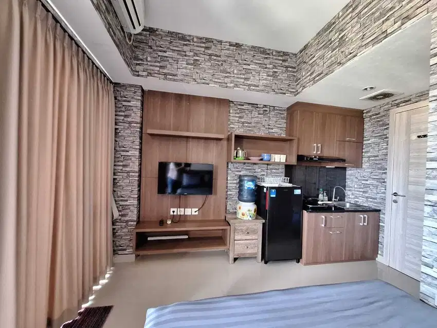 Apartemen studio dengan pemandangan city view