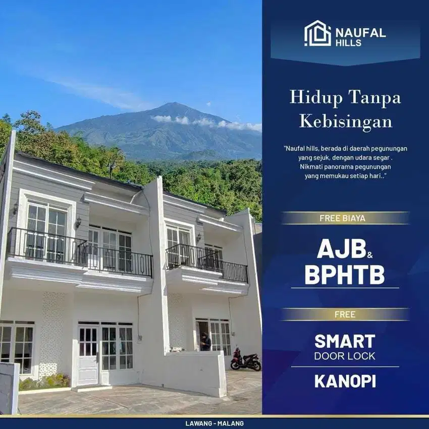 Dijual rumah 2 lantai dengan design modern serta kualitas