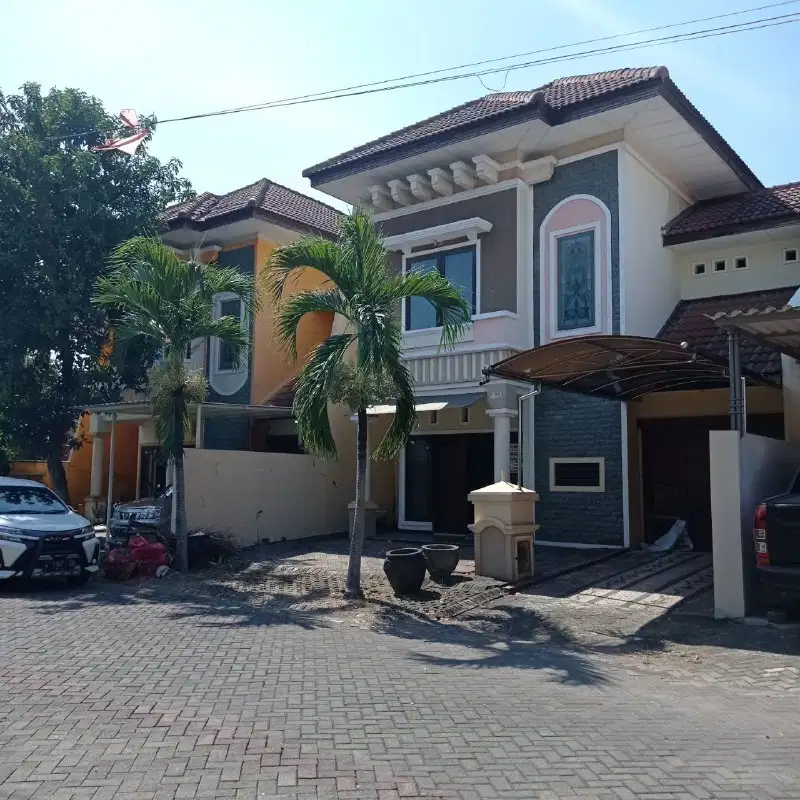 Mau cari sewa rumah tengah kota sidoarjo  Lingkungan rumah yang asri