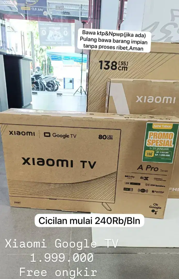 Xiaomi Google TV 32inch Erafone Pemalang