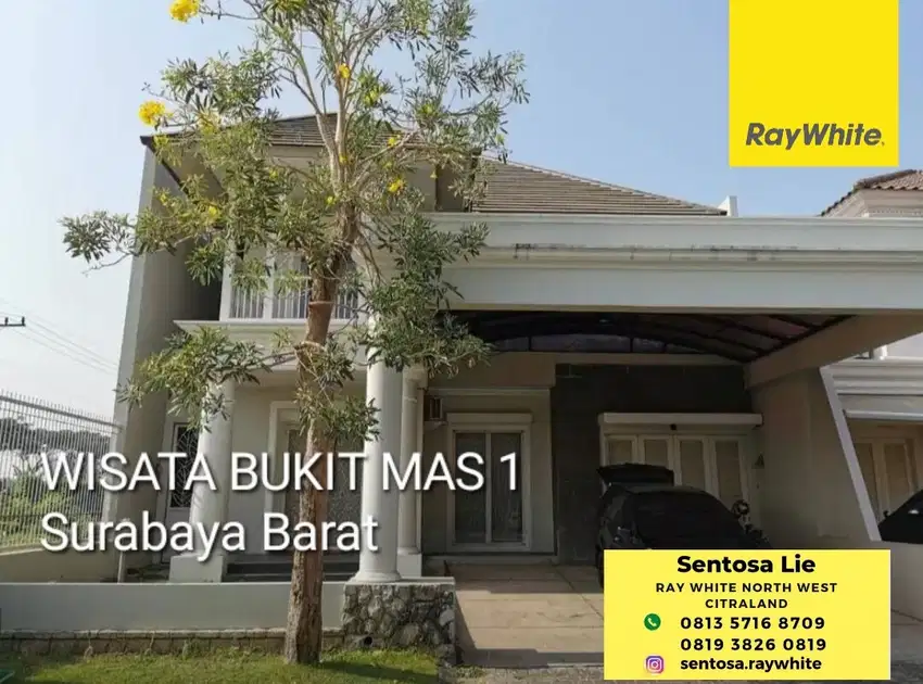 Rumah Wisata Bukit Mas 1 Rome - MURAH - LUAS dekat Citraland , Pakuwon