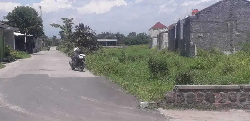 Dijua Tanah Siap Bangun Kawasan Perumahan di Sawahan, Ngemplak