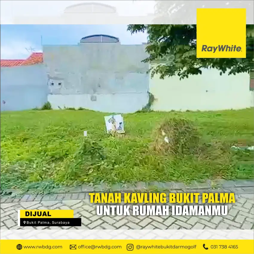 DIJUAL TANAH SIAP DIBANGUN, LOKASI IDAMAN DI SURABAYA BARAT, CITRALAND