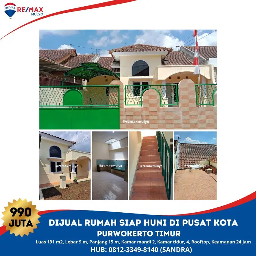 Dijual Rumah Siap Huni Di Pusat Kota