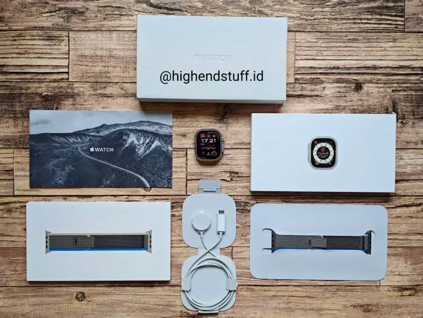 Apple Watch Ultra Gen 1 Titanium Fullset Ori Mulus iWatch