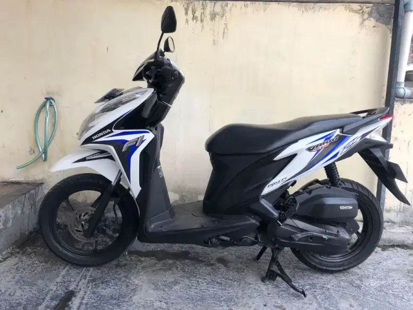 Honda Vario Techno 125 Th.2014 putih!!