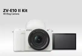 JUAL CEPAT CAMERA SONY ZV-E10 II KIT // 17.5JT