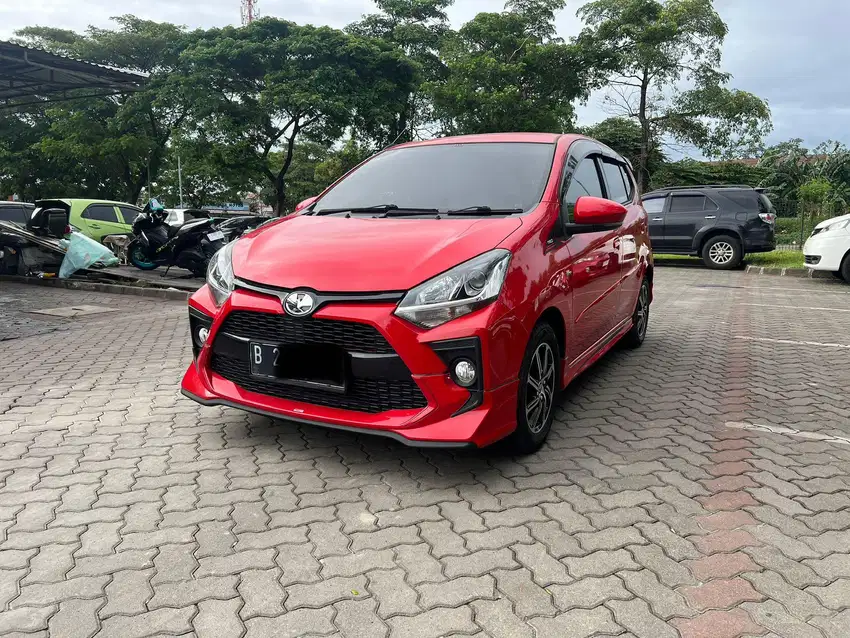 Toyota Agya 1.2 TRD AT 2020/2021 Merah Murah Bagus