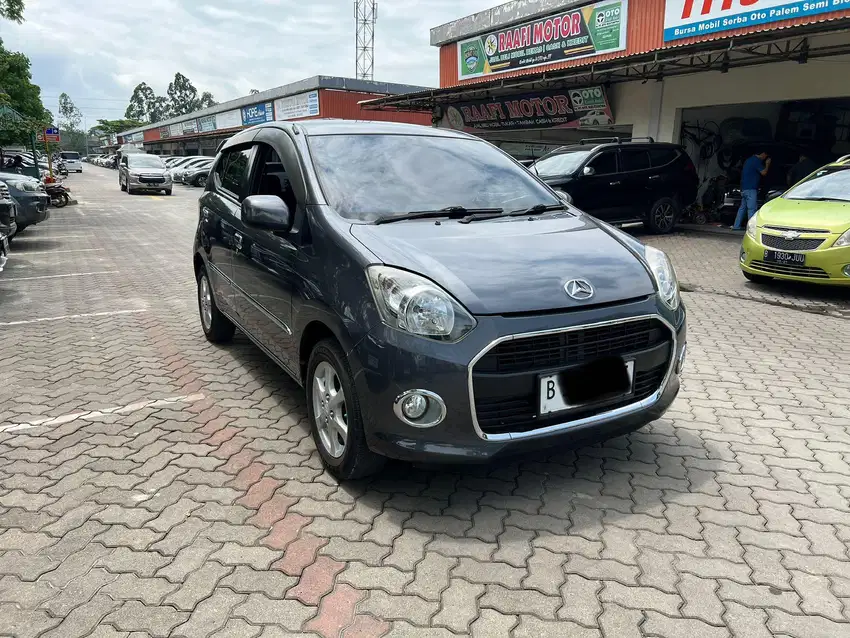 Daihatsu Ayla X Manual 2014 Abu Istimewa Murah