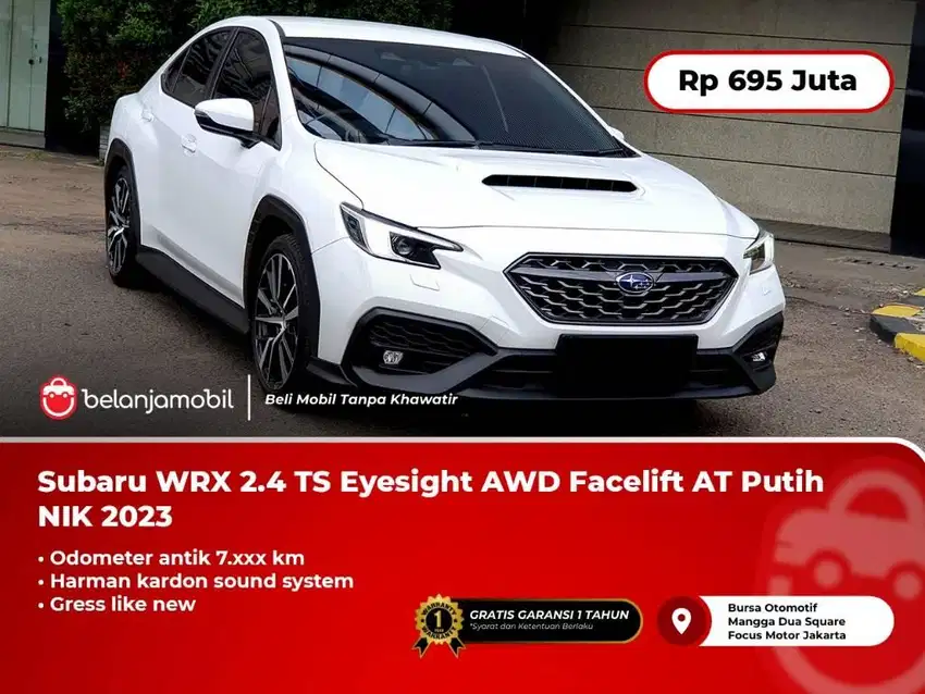 [ KM ANTIK 7RB ] Subaru WRX 2.4 TS Eyesight A