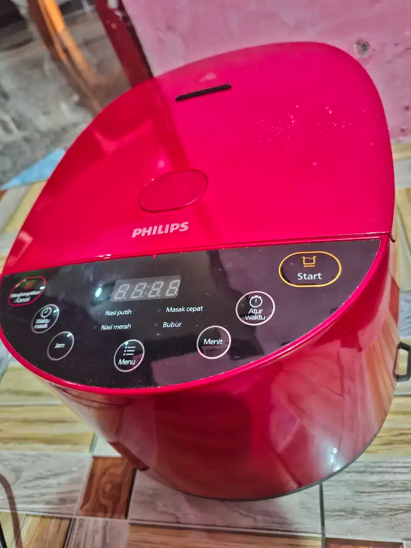 Philips Digital Rice Cooker HD4515/29 1.8 Liter