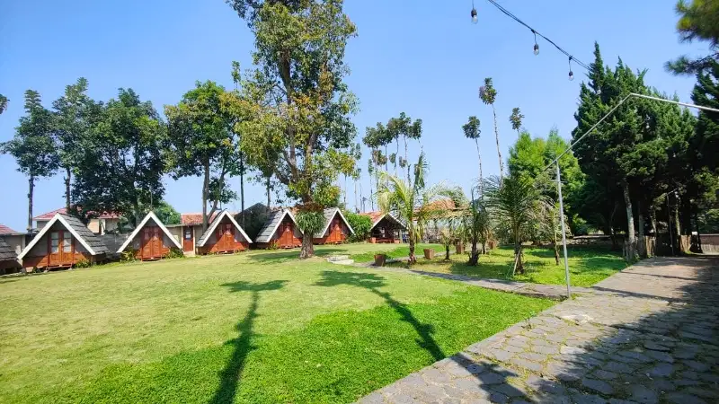 dijual glamping villa di punclut bandung