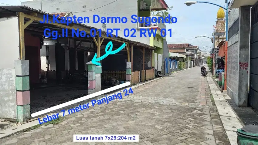 Rumah Murah Sidorukun Gresik Jual cpt B.U Poll dkt Wilmar & Pelabuhan