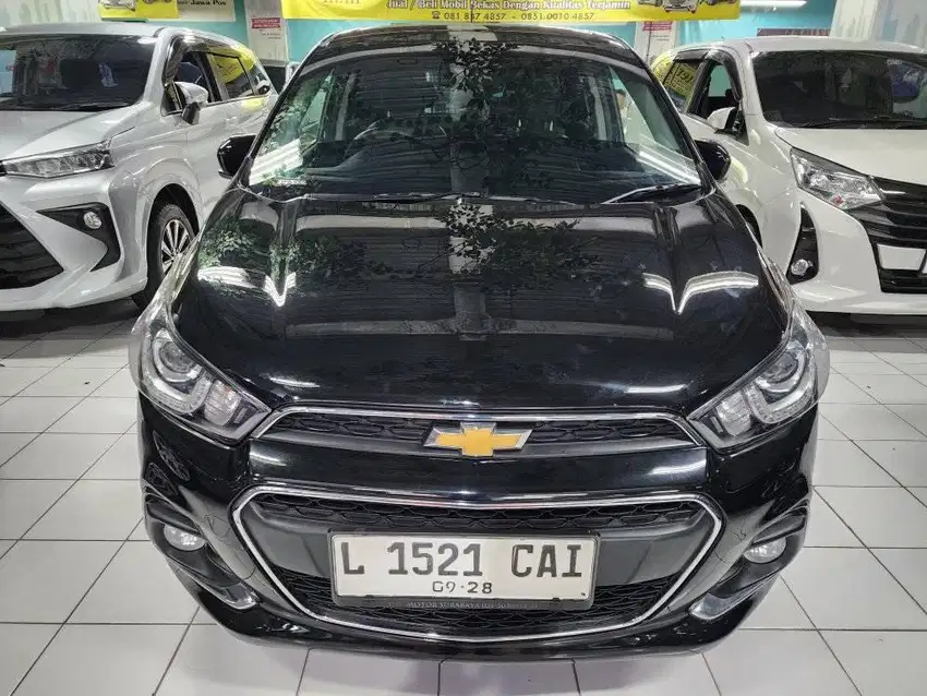 CHEVROLET NEW SPARK 1.4 LTZ MATIC THUN 2017 FACELIFT MATIC LOW KM ASLI