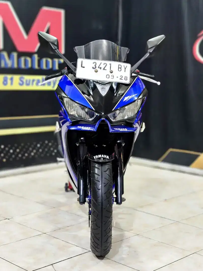 Yamaha R25 Th 2018 Dp 7jt like new Anugerah motor rungkut