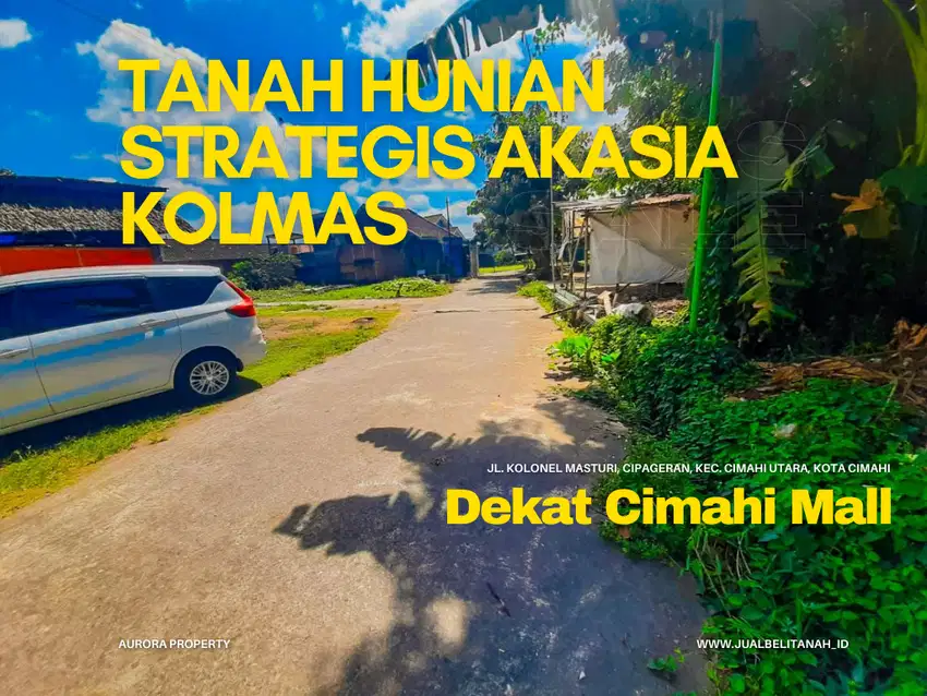 Dijual cepat tanah area Cimahi siap bangun legalitas aman