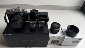 Kamera Mirrorless Fujifilm X-T20 Kit Fullset + 2 Lensa