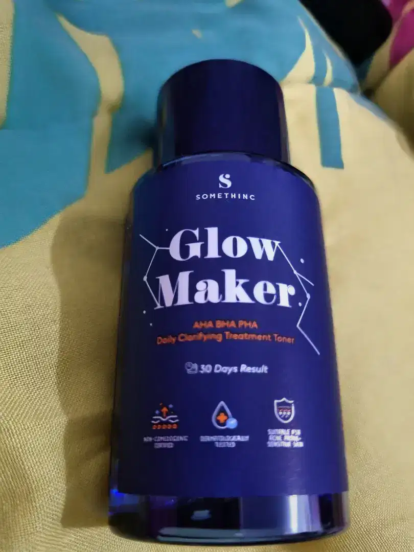 Toner Glow Maker Somethinc / toner exfoliasi aha bha / exfo toner