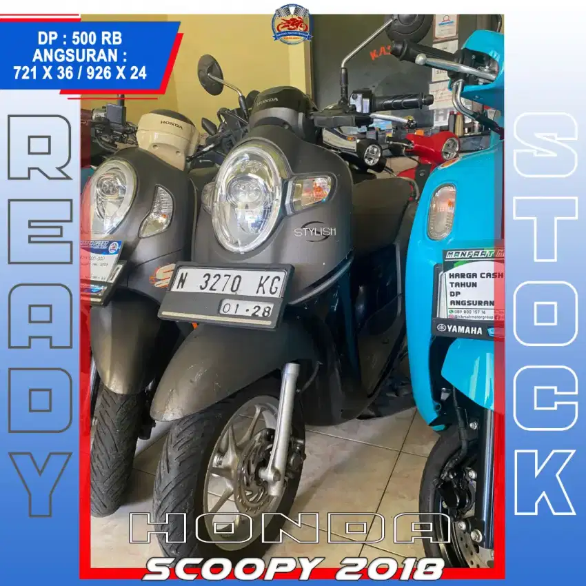 HONDA SCOOPY 2018 GERCEP MASZEEHH HIKMAH MOTOR KEPUH MALANG