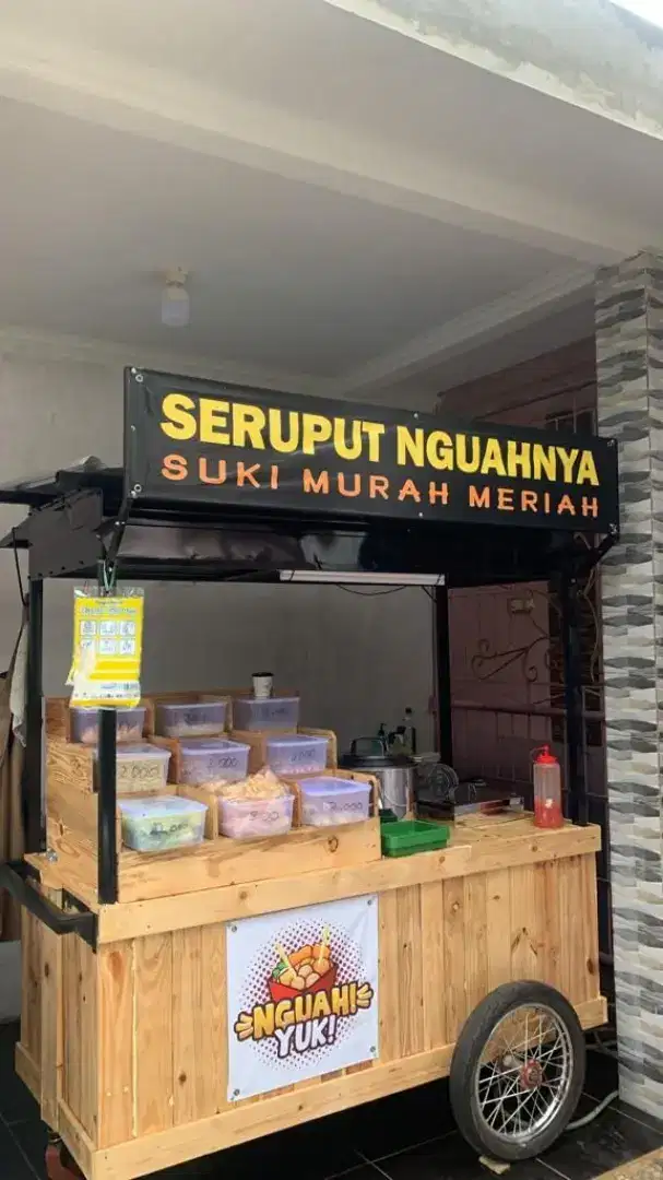 gerobak kondisi masih bagus