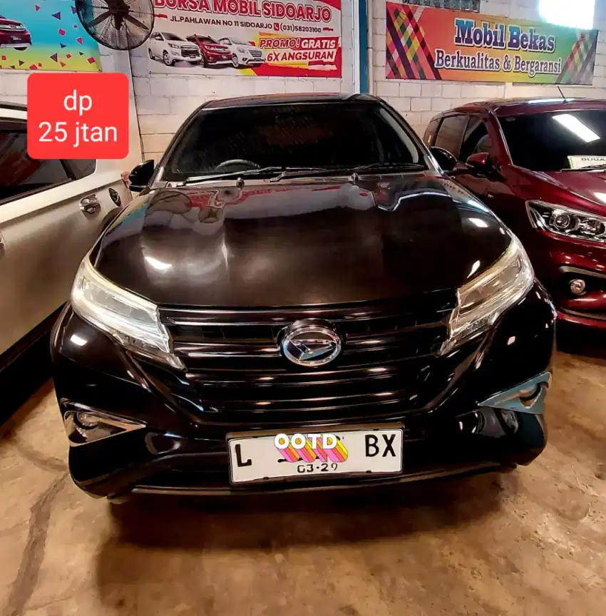 DAIHATSU TERIOS X 1.5 MATIC 2019,DP 20jtan,siap UNTUK LEBARAN#riskiBMS