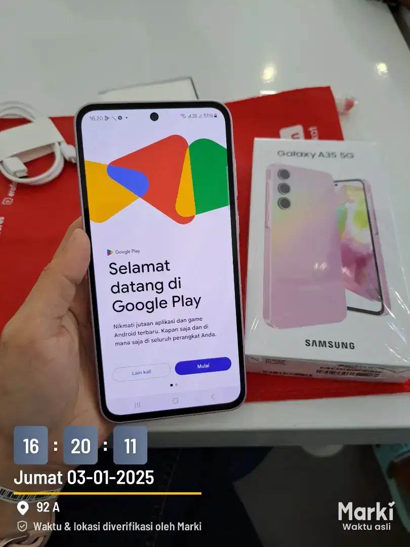 BELI GALAXY A55 / A35 5G GRATIS ADAPTOR 25 WATT